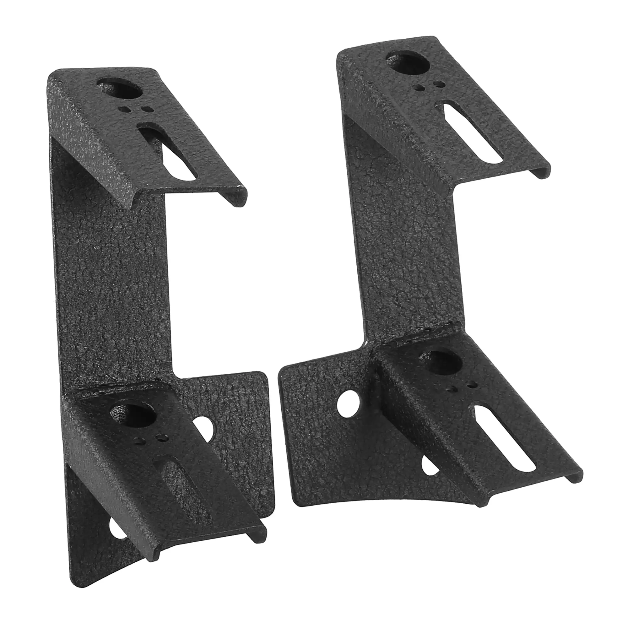 1 Set Lower Windshield Dual A Pillar Work Light Mount Brackets for Jeep Wrangler JK 07-17