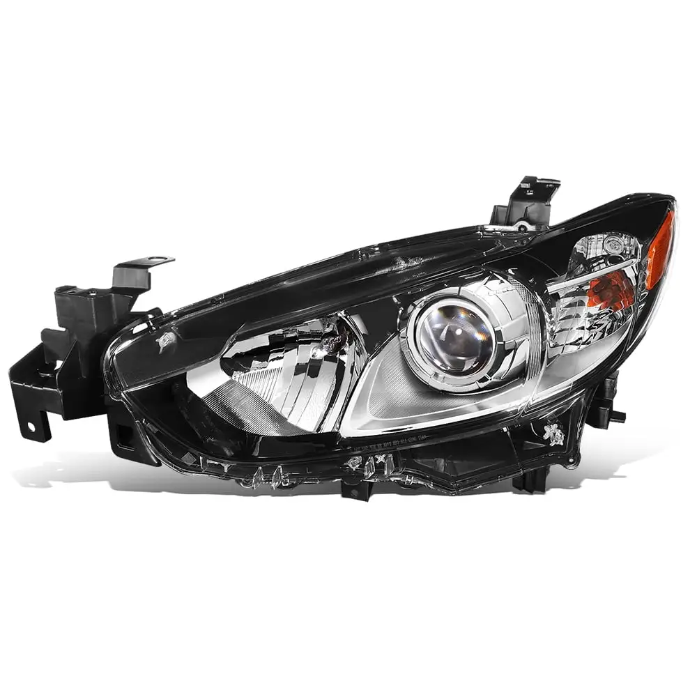 [Left Driver Side] OE Style Halogen Projector Headlight Lamp for 14-17 Mazda 6