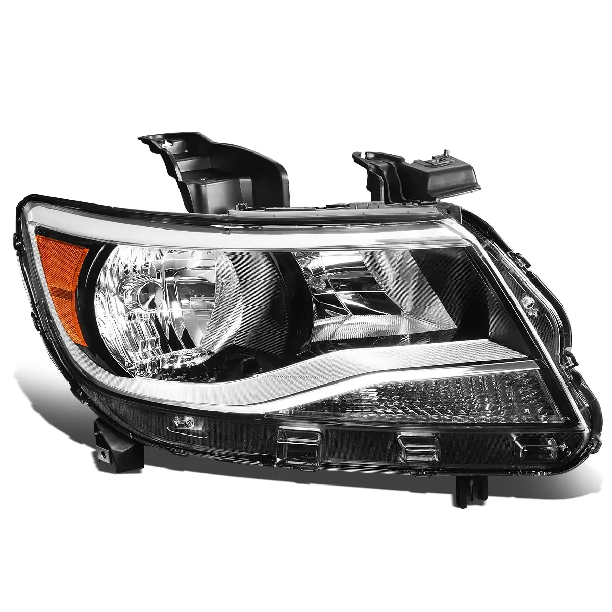 DNA Motoring OEM-HL-0055-R For 2015 to 2020 Chevy Colorado 1PC Factory Style Driving Headlight Headlamp Assembly Right / Passenger Side 16 17 18 GM2503407