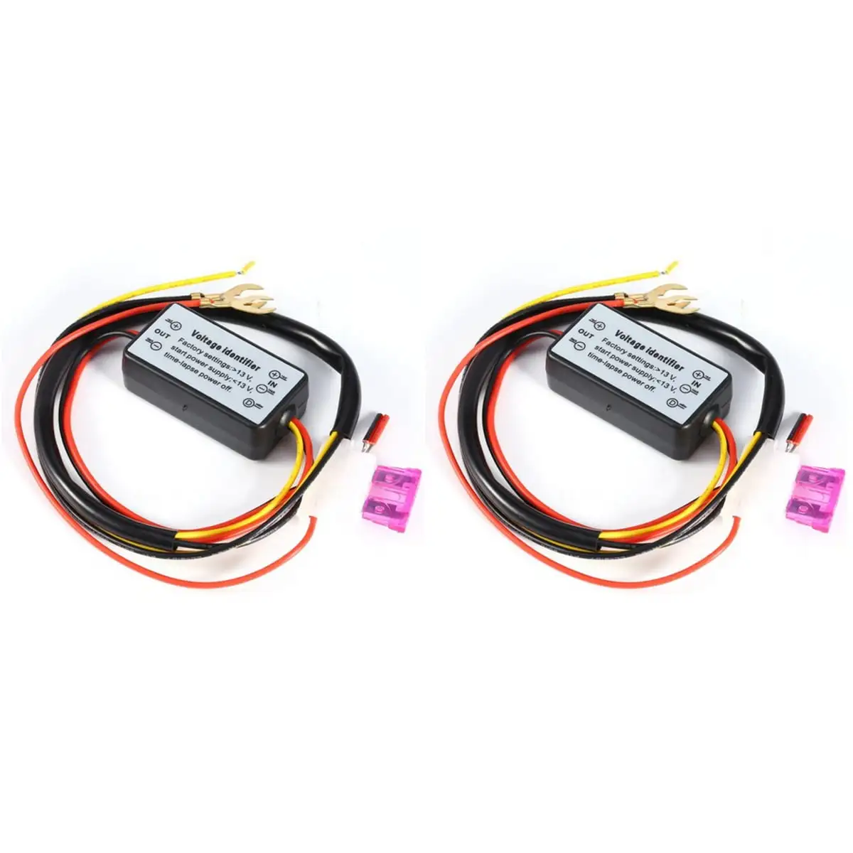 2 PCS Bater??a De Auto Car Battary Daytime Running Lights for Cars 12v Intelligent