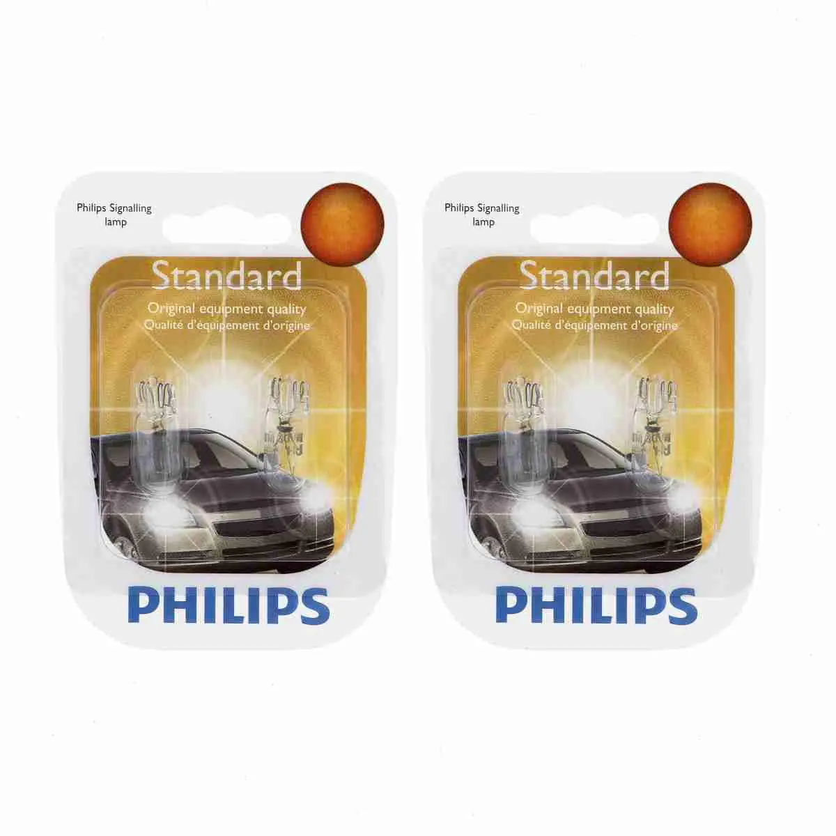 2 pc Philips Front Side Marker Light Bulbs compatible with Lexus ES250 ES300 ES300h ES350 GS300 GS350 GS430 GX460 GX470 HS250h LS 1990-2020 Electrical Lighting Body Exterior