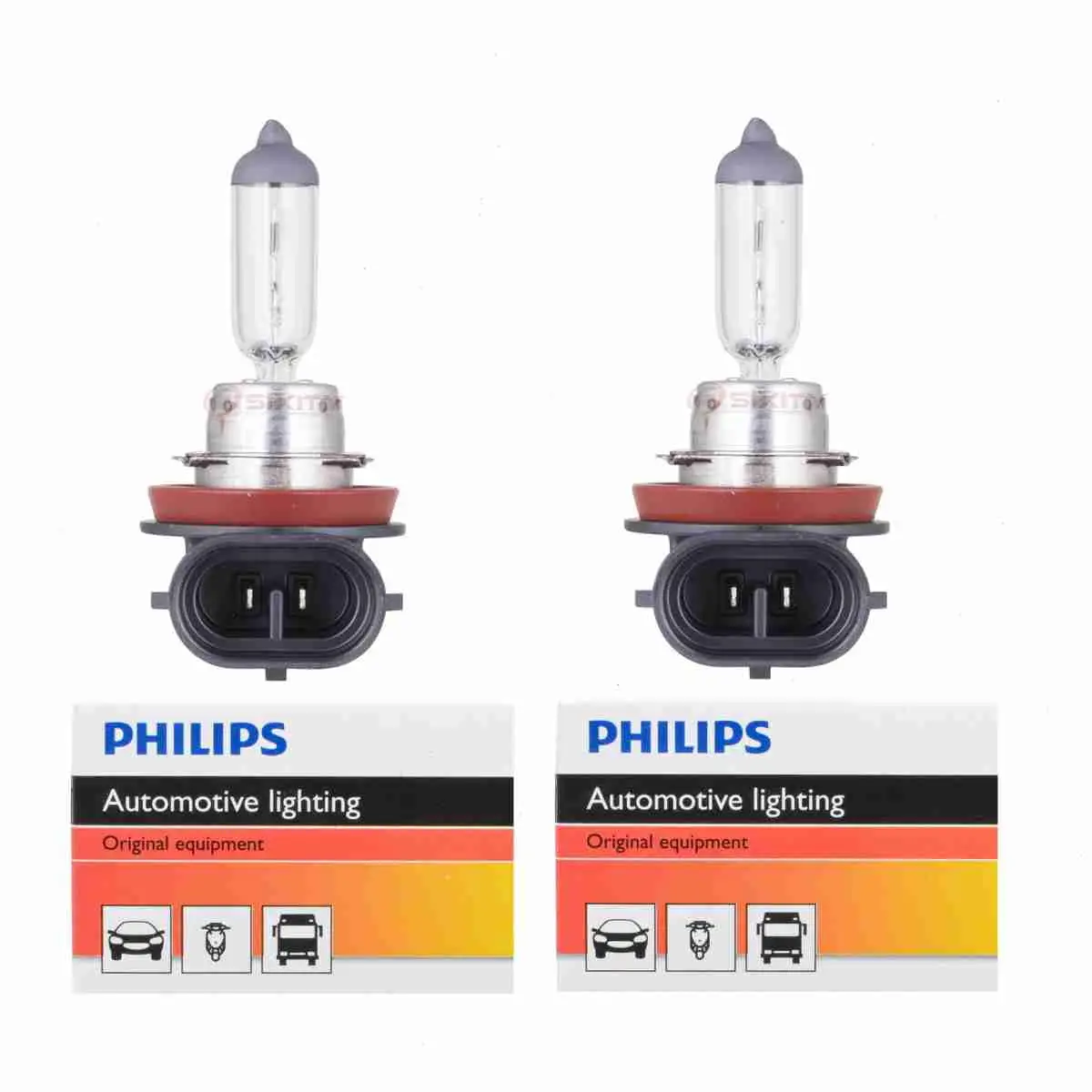 2 pc Philips H8C1 Fog Light Bulbs for Electrical Lighting Body Exterior