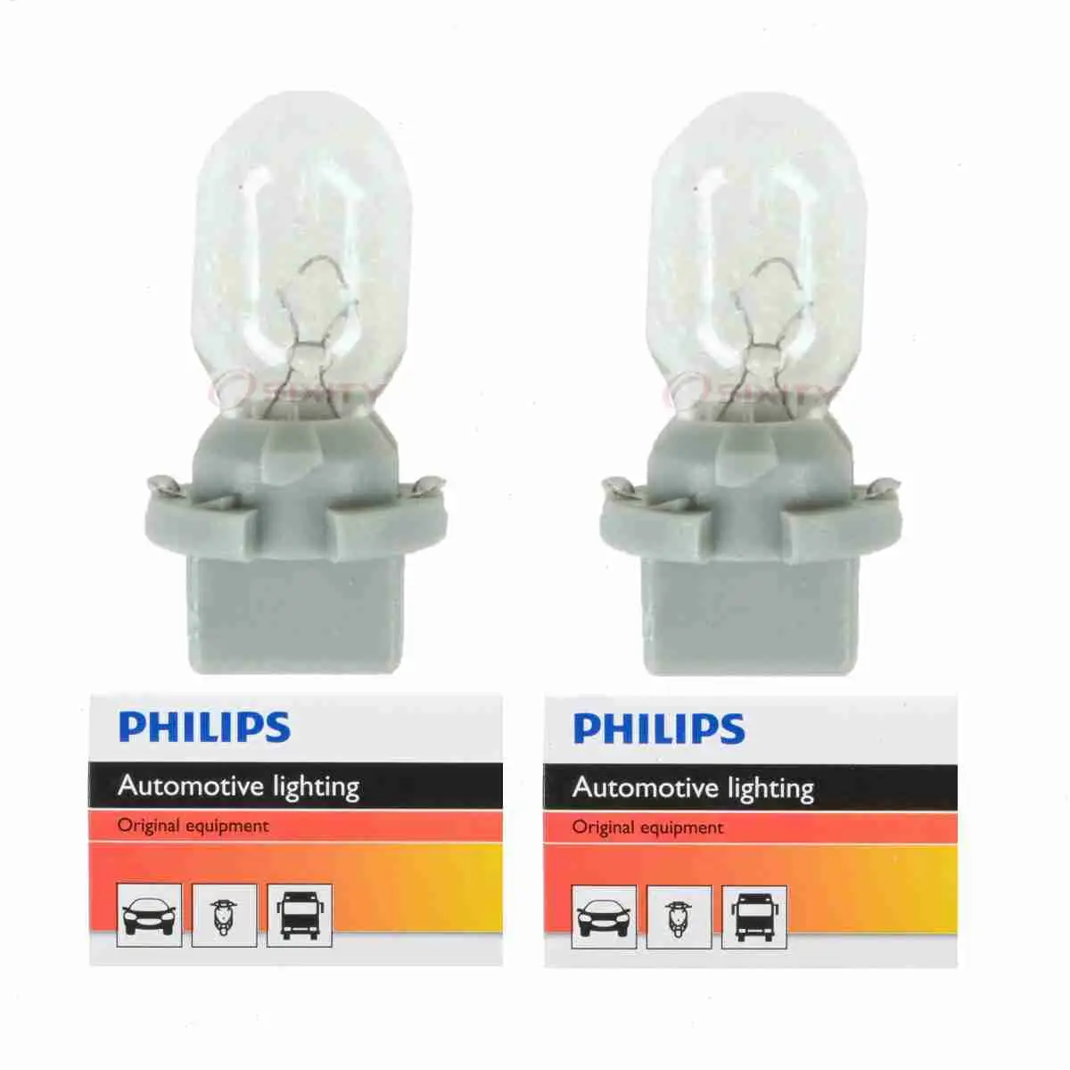 2 pc Philips Map Light Bulbs compatible with Chrysler Grand Voyager Town & Country Voyager 1999-2016 Electrical Lighting Body Interior