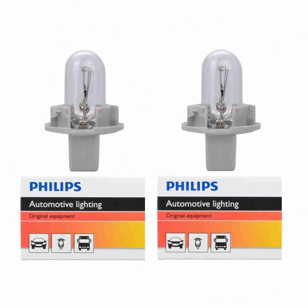 2 pc Philips PC194CP Instrument Panel Courtesy Light Bulbs compatible with 27221