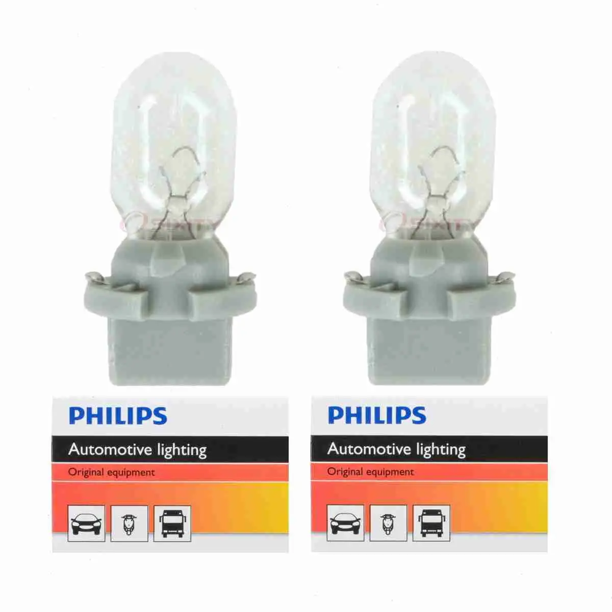 2 pc Philips PC579CP Instrument Panel Courtesy Light Bulbs