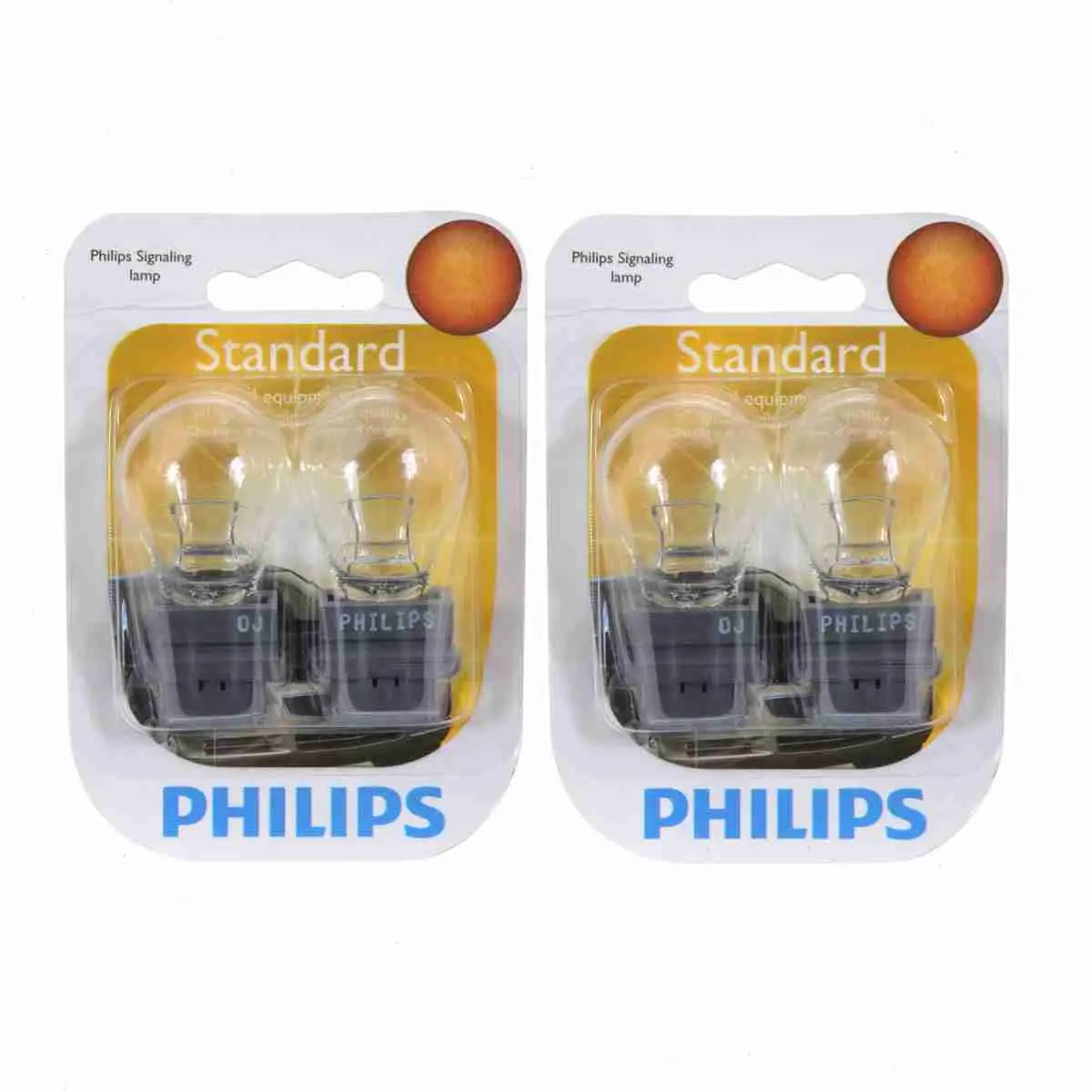 2 pc Philips Rear Turn Signal Light Bulbs compatible with Ford Aerostar E-150 E-150 Club Wagon E-150 Econoline E-150 Econoline 1988-2007 Electrical Lighting Body Exterior