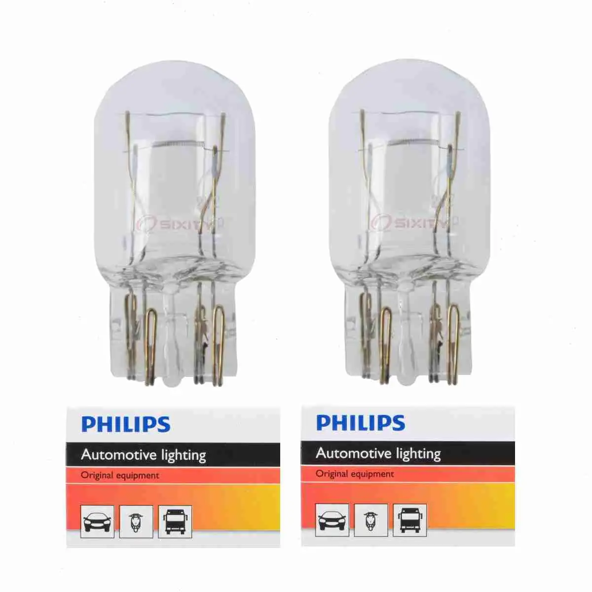 2 pc Philips Tail Light Bulbs compatible with Toyota 4Runner Avalon Camry Celica Corolla Echo FJ Cruiser Hiace Highla 1996-2019 Electrical Lighting Body Exterior