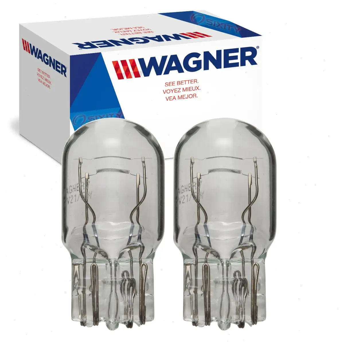 2 pc Wagner Rear Turn Signal Light Bulbs compatible with Honda Pilot 2003-2015