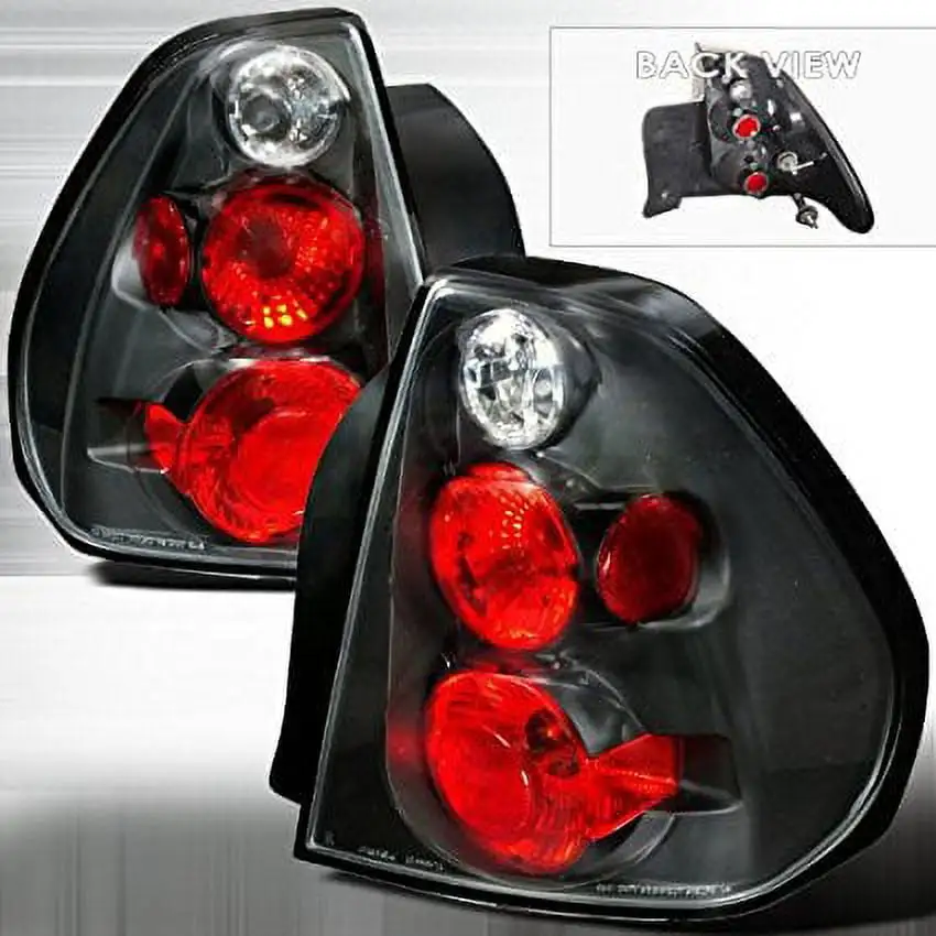 Spec-D Tuning LT-E394RPW-F2-APC Red/Clear LED Tail Light