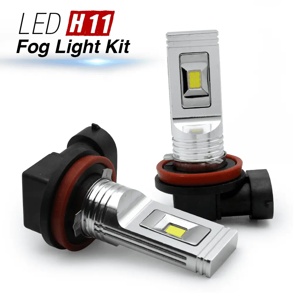 2x Newest Version H11 Super Bright 6000K White 1120LM 60W For Fog Lights or DRL