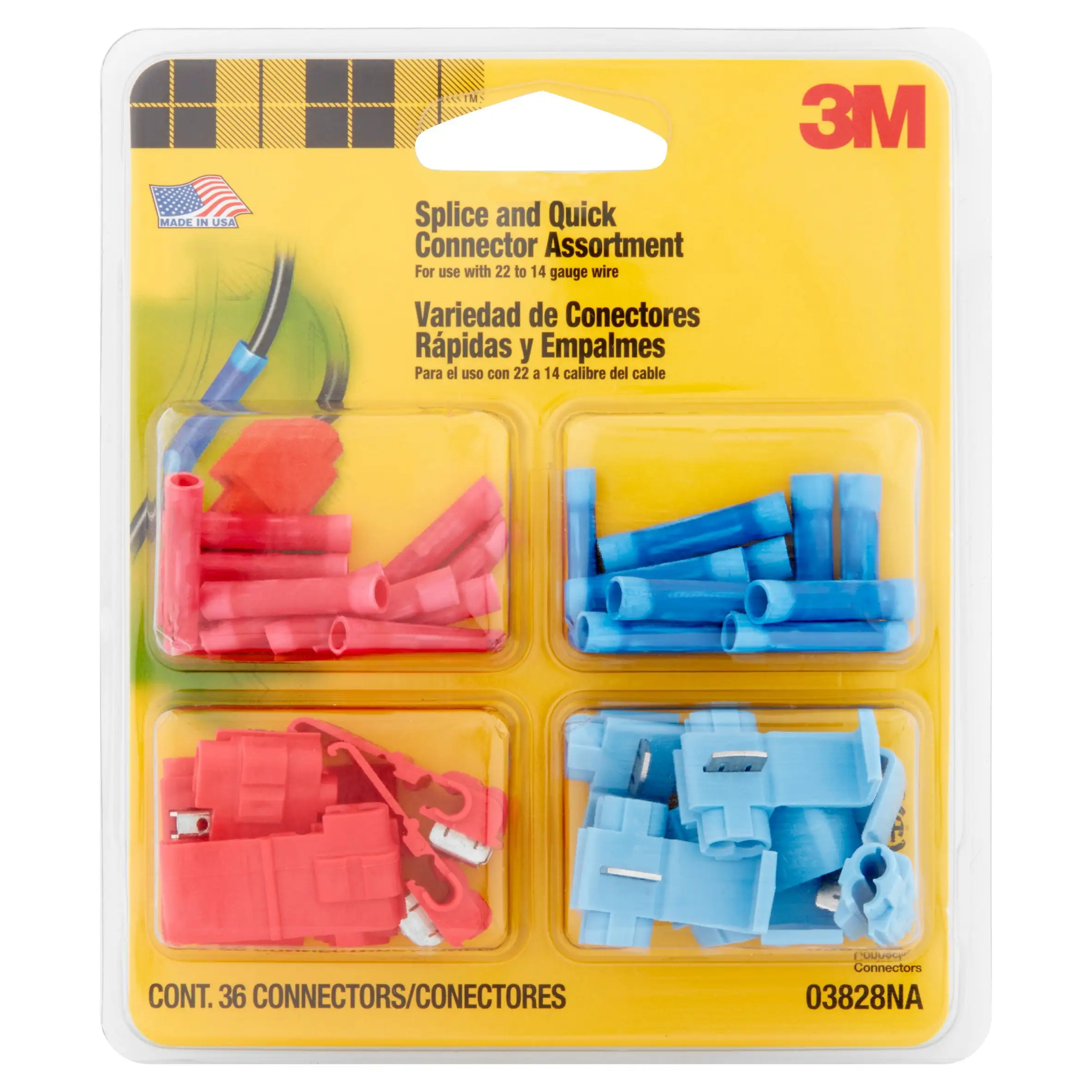 3M Splice and Quick Connector Assortment. 36 count