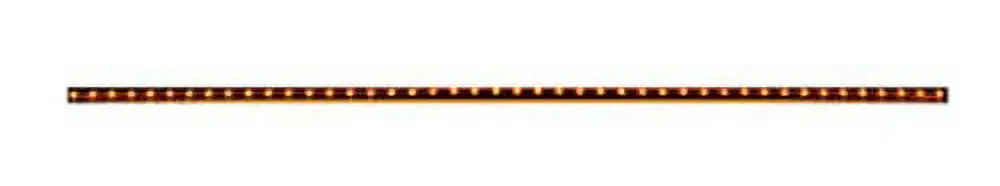 48Inch Big Rig LED Running Light Kit In Amber - 2 Piece Set Includes Left And Right Side (Fits All Standard And Regular