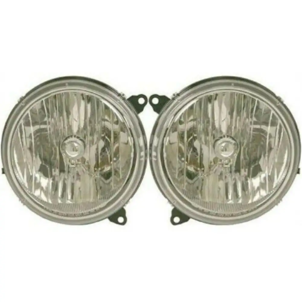 Headlight Set For 2005-07 Liberty Sport Utility Left and Right With Bulb 2Pc