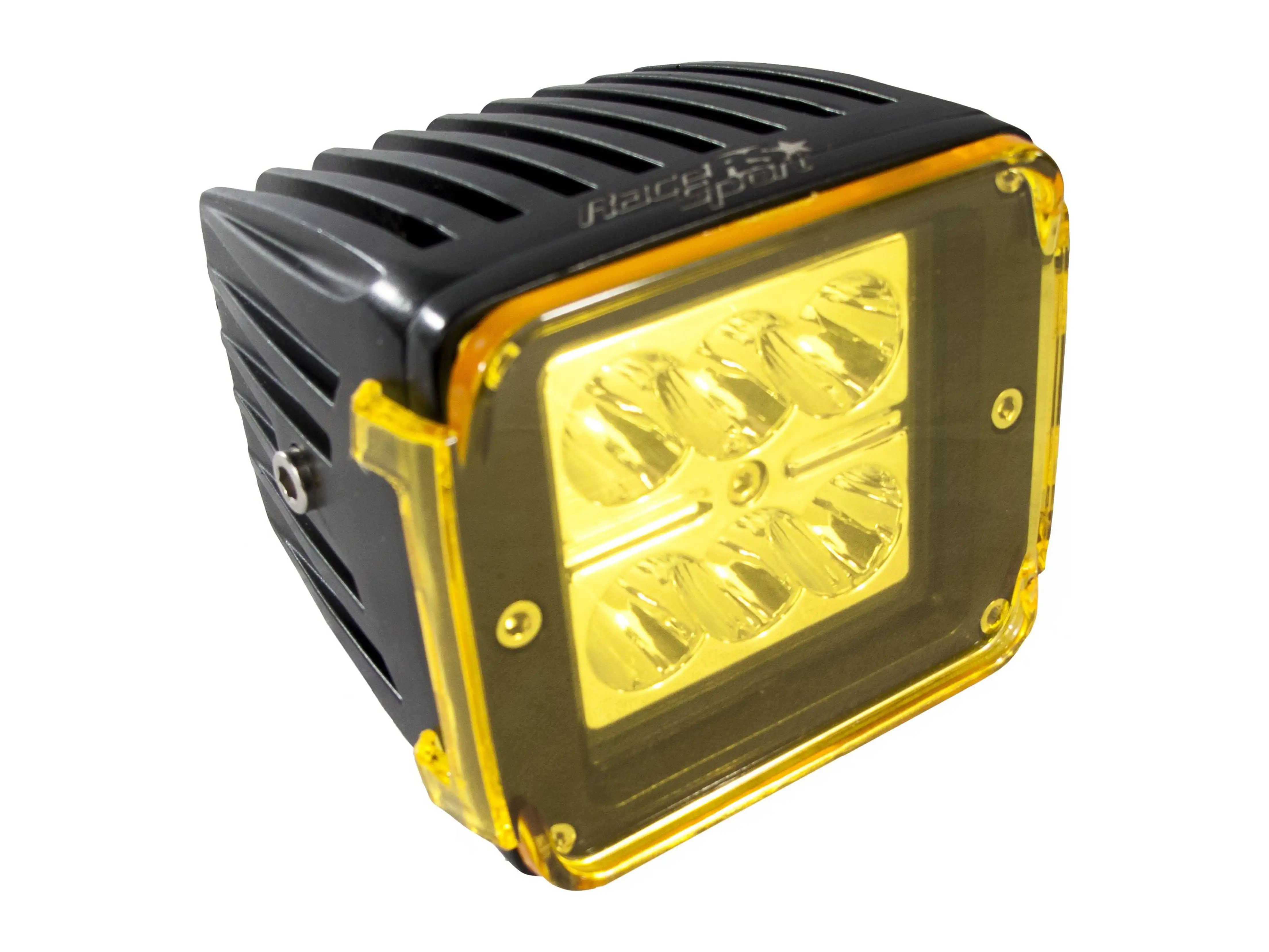 6 LED CREE Cube Spot Light w/ Optional Amber 24W