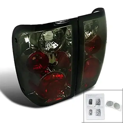 Spec-D Tuning LT-E364RPW-APC Bmw E36 3-Series 4Dr Euro Red Clear Tail Lights