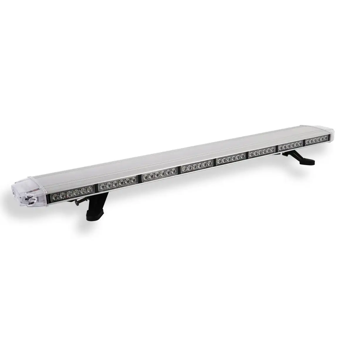 Condor Emergency Low Profile Roof Mount Emergency Vehicle LED TIR Light bar 40in (Red/White)