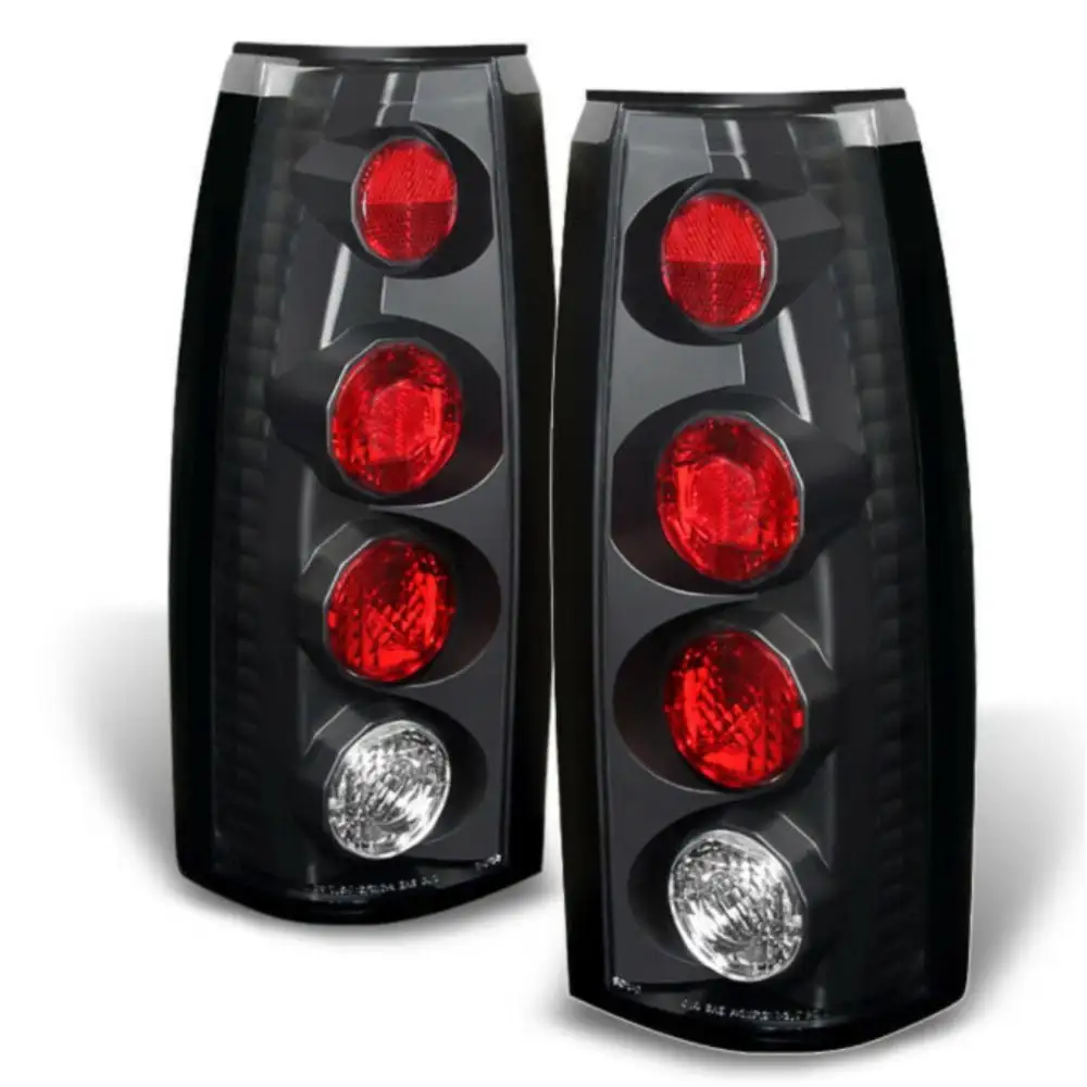 Halogen Tail Light Set For 2003-2008 Corolla Sedan Inner Clear & Red Lens 2Pcs