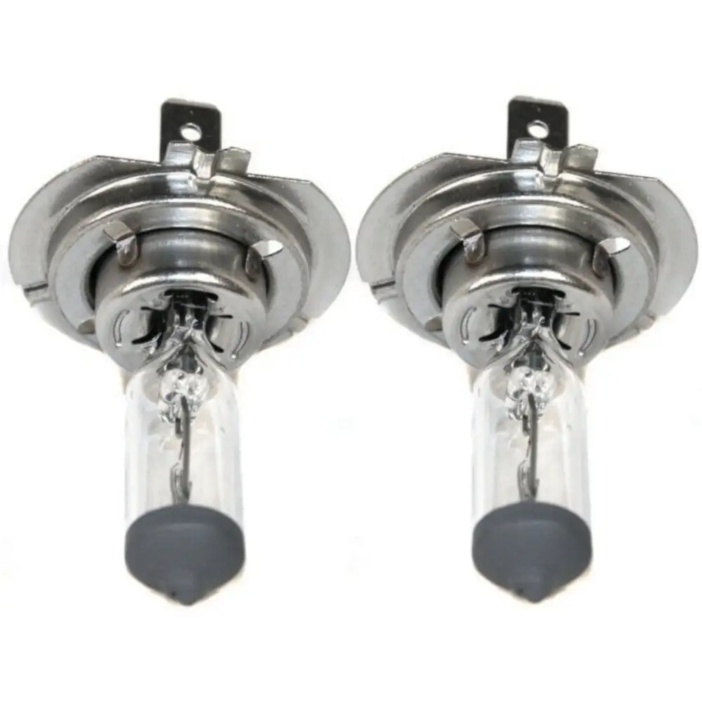 2pcs headlight bulbs HI or Low Beam H7 Halogen Type