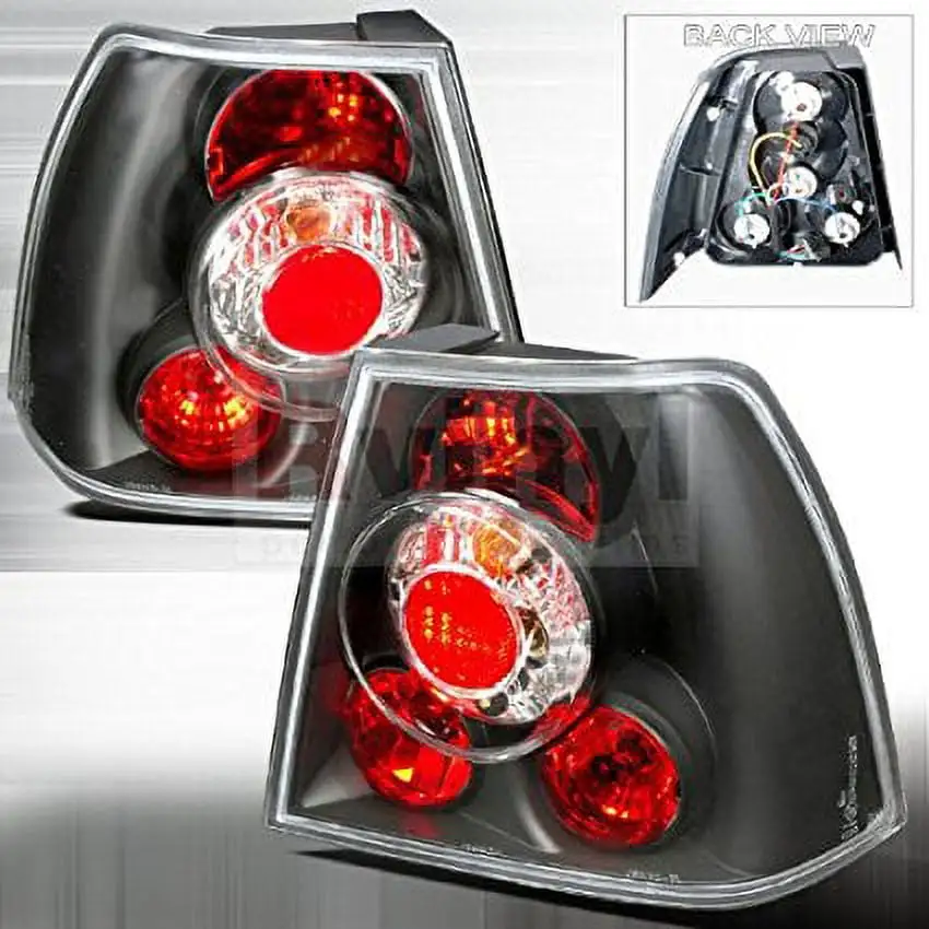 Spec-D Tuning LT-C1088CLED-TM Chevy C10 C/K 1500/2500 GMC Sierra Chrome Clear Led Tail Lights