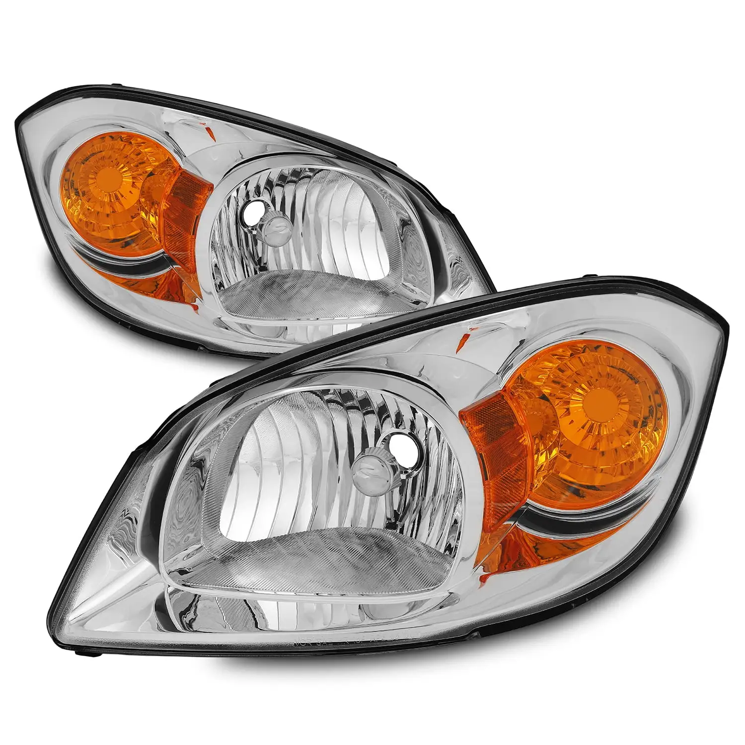 AKKON - For 07-10 Pontiac G5 05-10 Chevy Cobalt 05-06 Pontiac Pursuit Headlights Front Lamps Replacement Pair