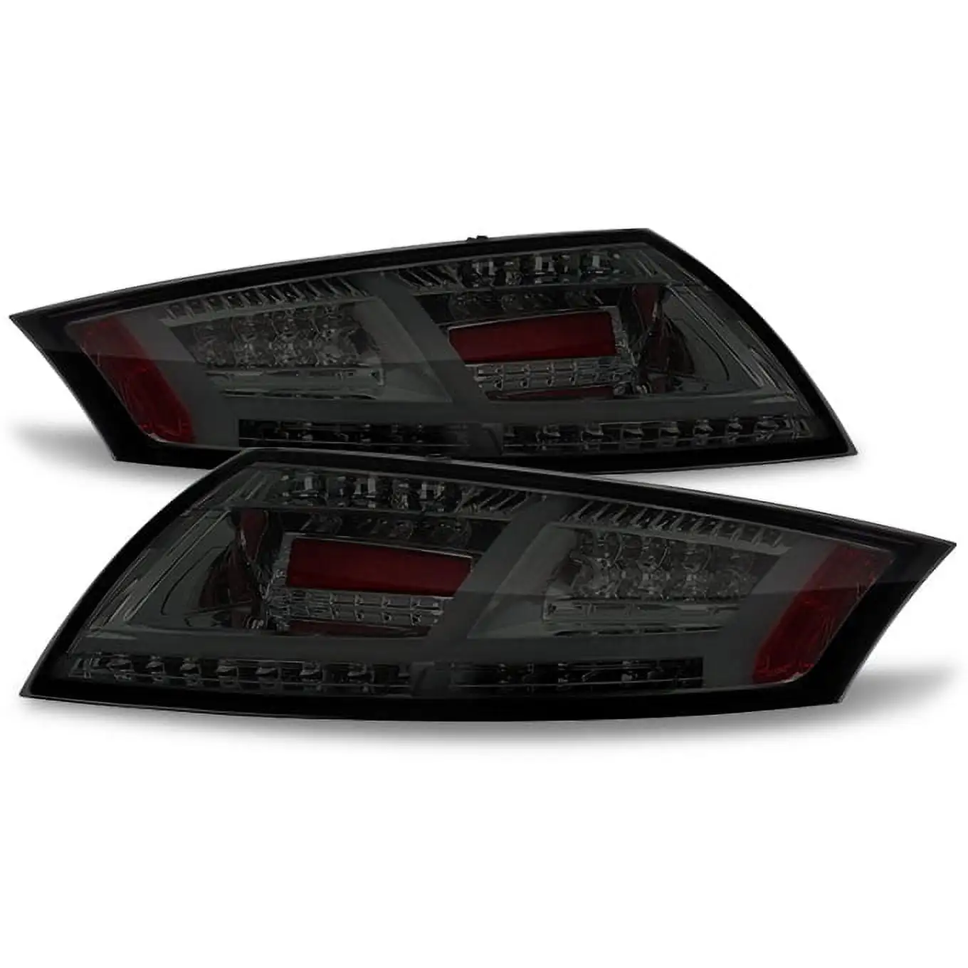 AKKON - For Chrysler Town & Country Dodge Caravan Durango Plymouth Voyager Red Clear Tail Lights Replacement Set