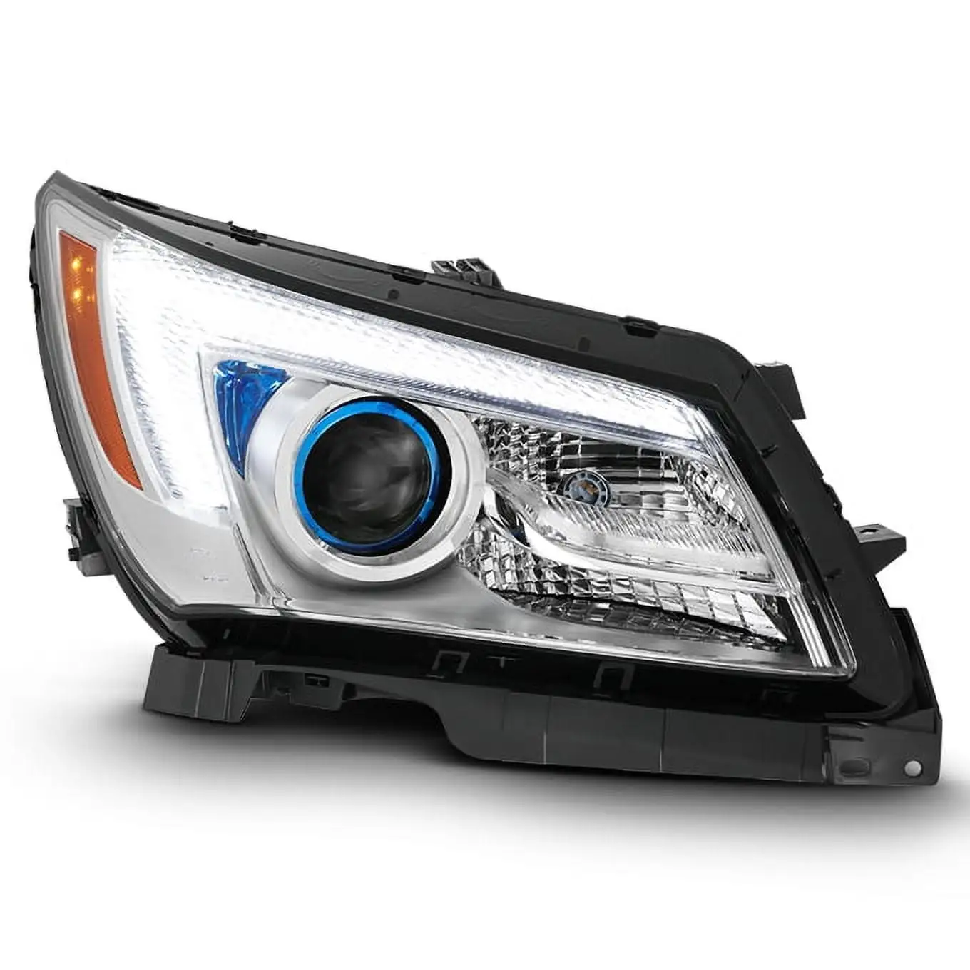 AKKON - For 14-16 Buick LaCrosse Passenger Right Side [Halogen Type Only] LED DRL Projector Headlight