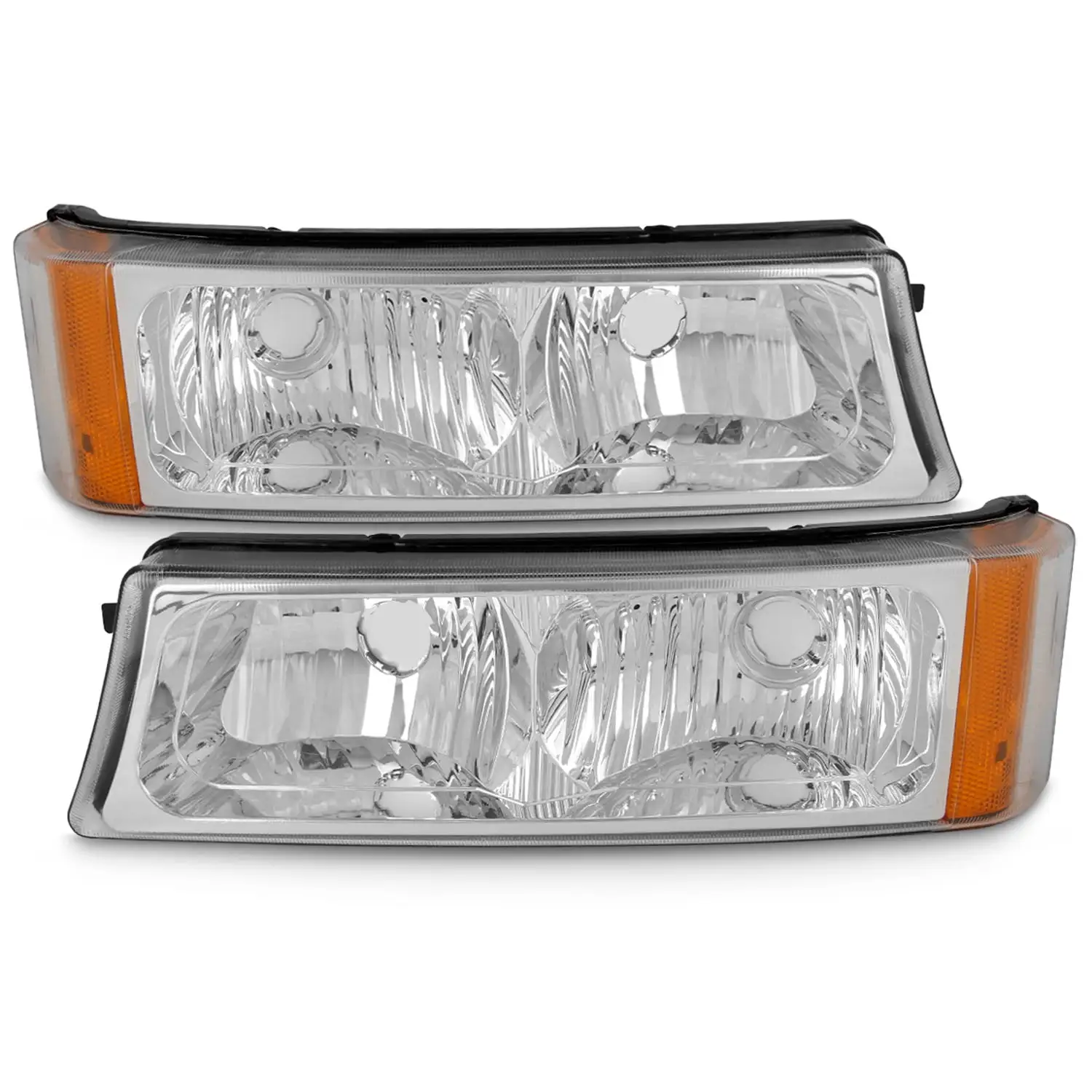 AKKON - Fits 2014 2015 2016 Toyota Corolla 4Door Sedan Chrome Red Clear Tail Light Brake Lamp Outer Passenger Right Replacement