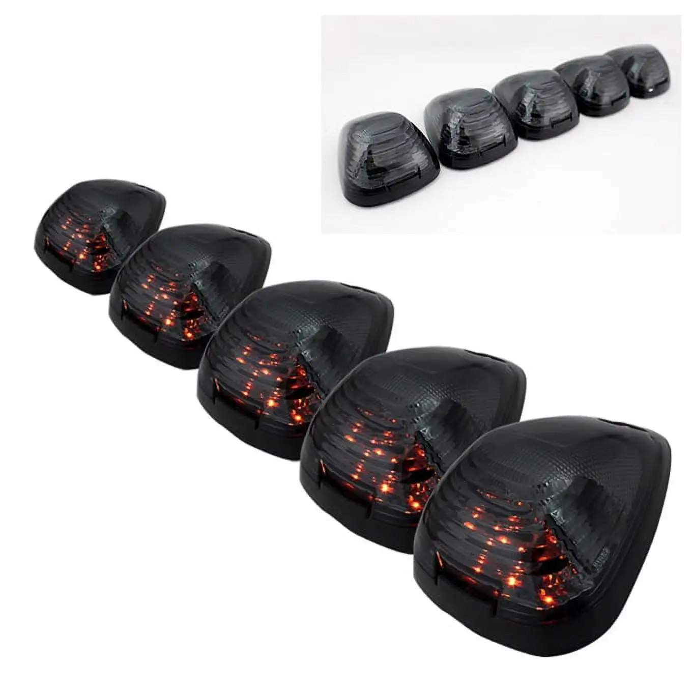 AKKON - Fit 2019 2020 2021 2022 2023 Chevy Silverado 1500/2500 LED Model Tail Lights w/Harness & Running Lamp Black Set