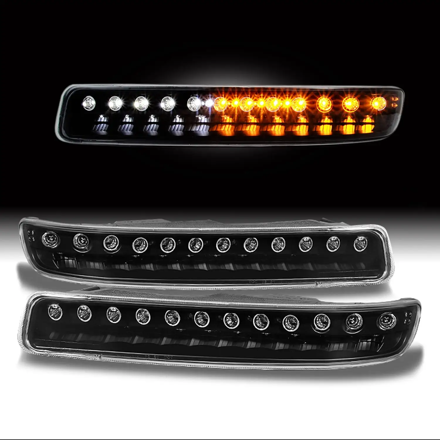 AKKON - Fit 2015-2023 Chrysler 300 15-23 OE Style [Full LED] Tail Lights Black Bezel w/Dark Red Lens Passenger Right Side Assembly