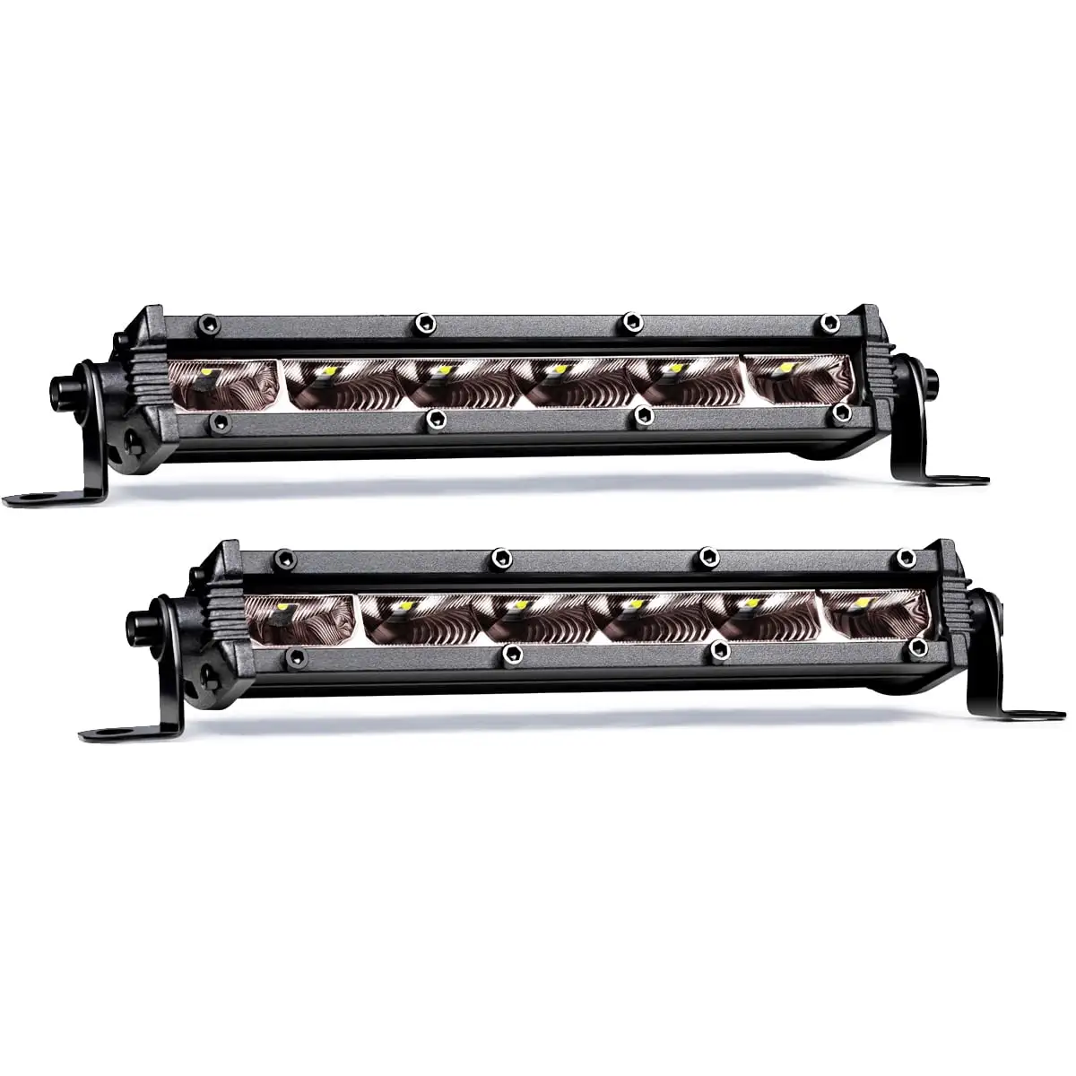 Adzoon Slim LED Light Bars. Spot Flood 7 inch 12V.Model LB07-30.Fit for Truck ATV SUV UTV Motorcycle Boat