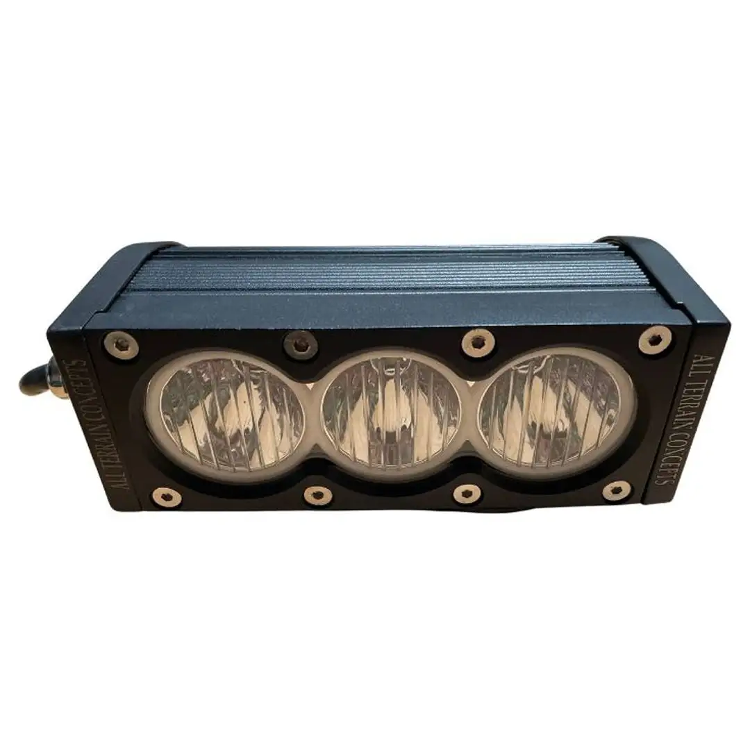 All Terrain Concepts 6-inch Race Series Light Bar | High-Speed Performance | Long-Distance Visibility | Premium CREE LEDs | Spot Flood Combo | Amber Lens Included | Waterproof