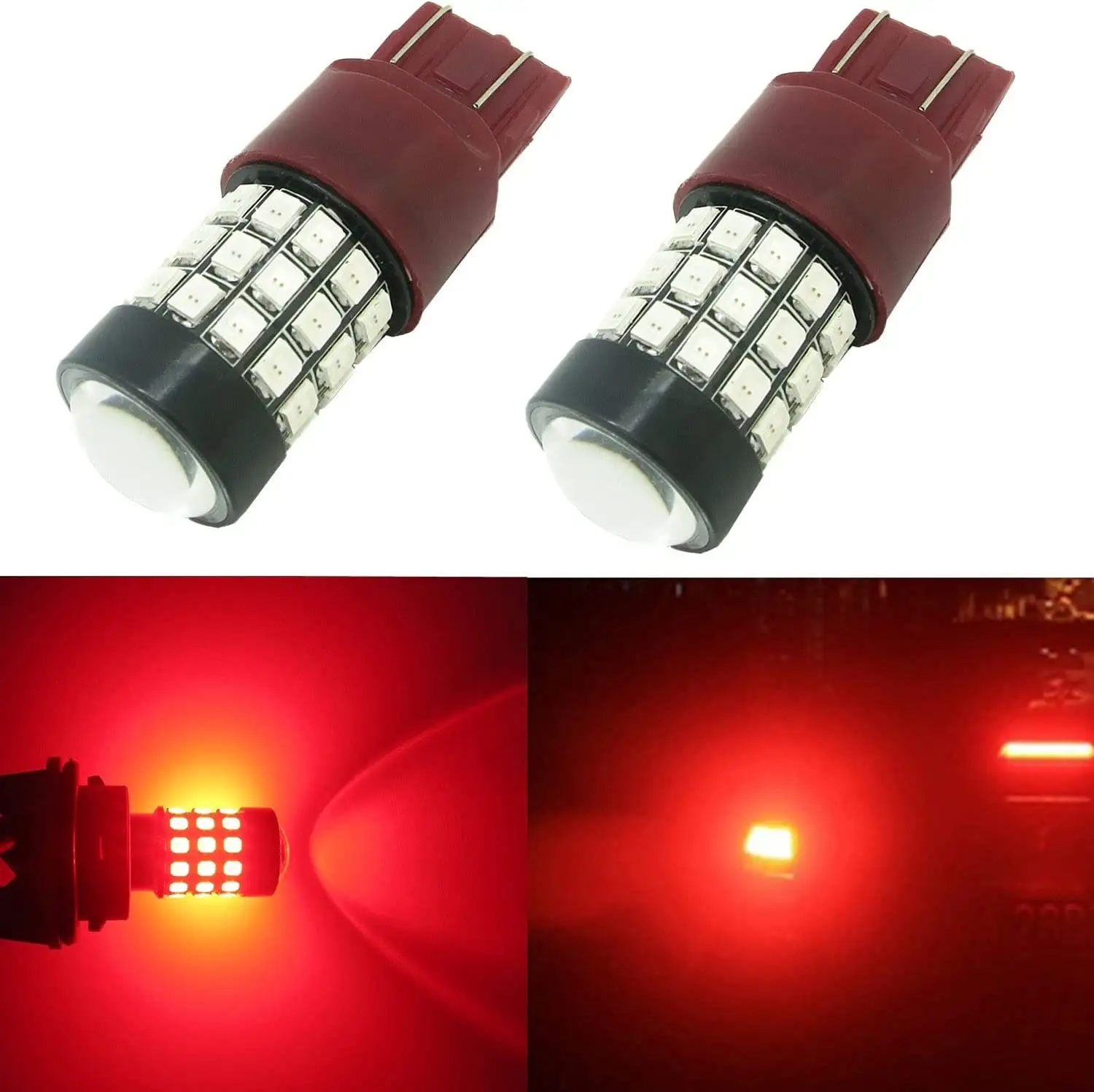 Alla Lighting 2pcs Back-up Reverse Lights Super Bright White LED Bulbs Lamps for 2003-2012 Accord Coupe Only And 2013-2017 Accord 921 921K W16W 921KX 912.5 Watts