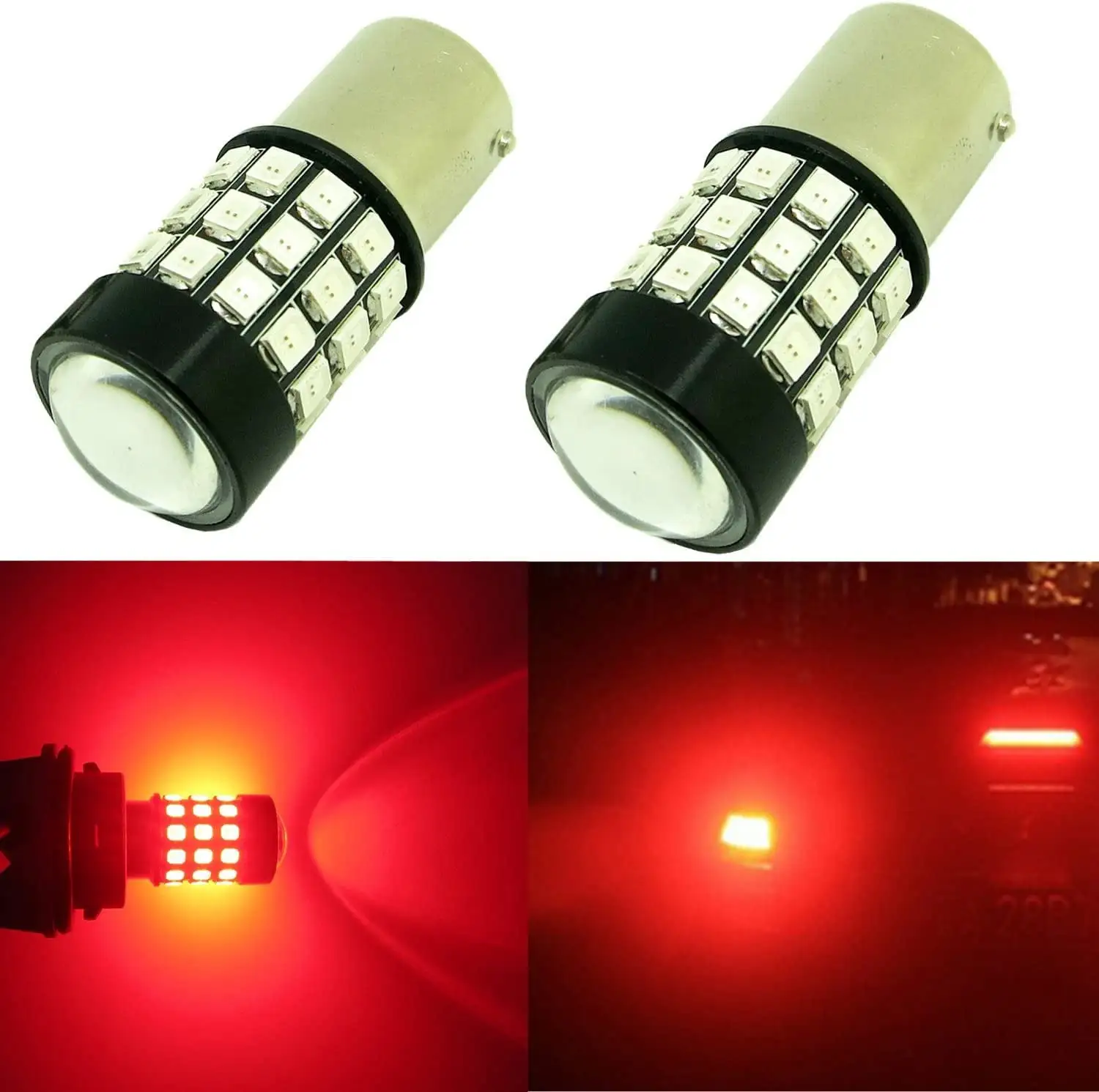 Alla Lighting 2pcs Super Bright 6000K Xenon White 7440 7441 LED Bulbs Back-Up Reverse Lights Lamps Replacement for 2007 2008 2009 2010 2011 2012 2013 Avalanche