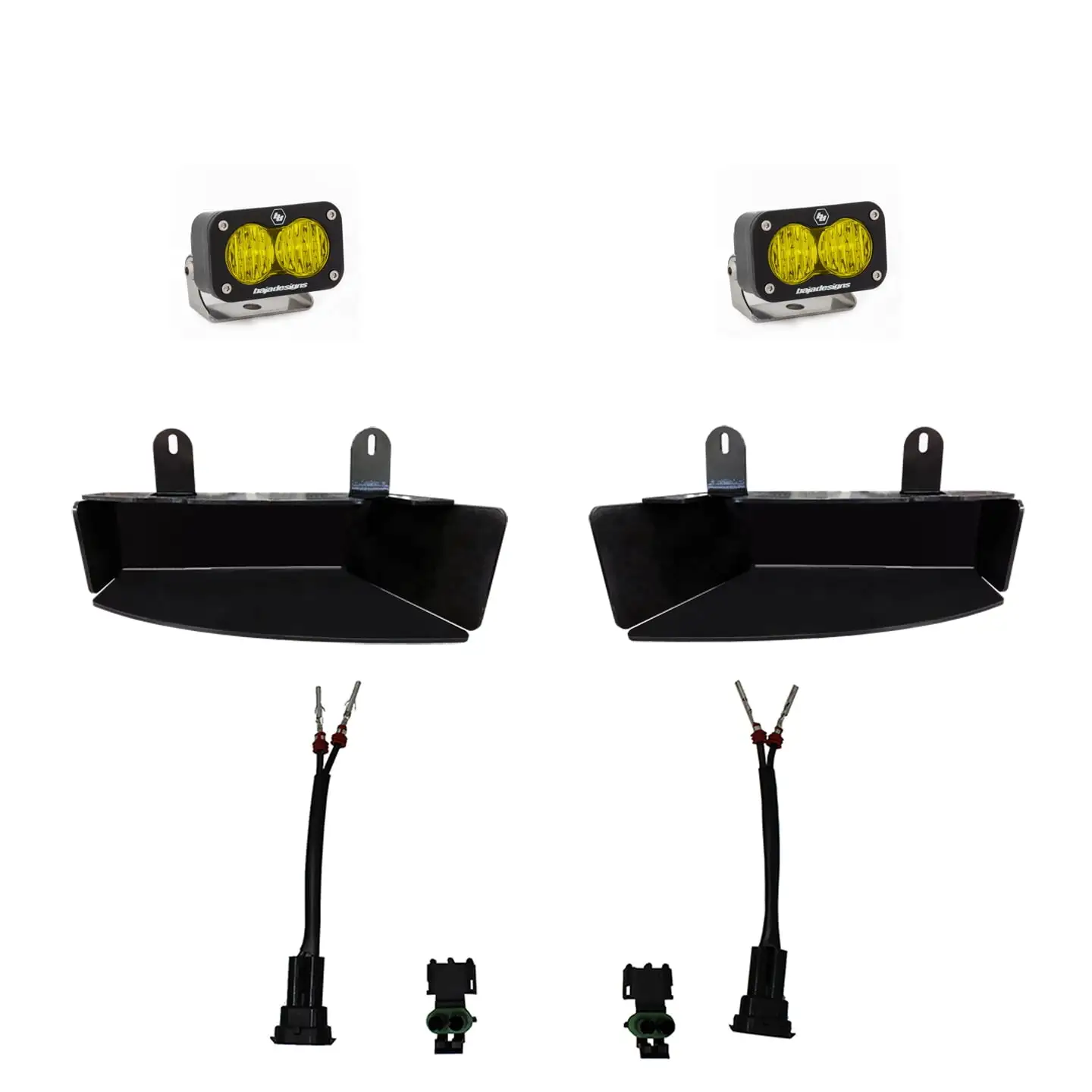 Baja Designs 2019-2020 Fits Dodge Ram 2500 3500 FPK S2 Sport W/C Amber Light Kit 448043