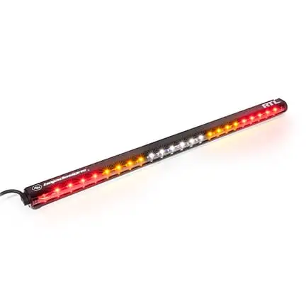 Baja Designs 30 Inch Light Bar RTL Clear Solid Amber. White Center. Solid Amber