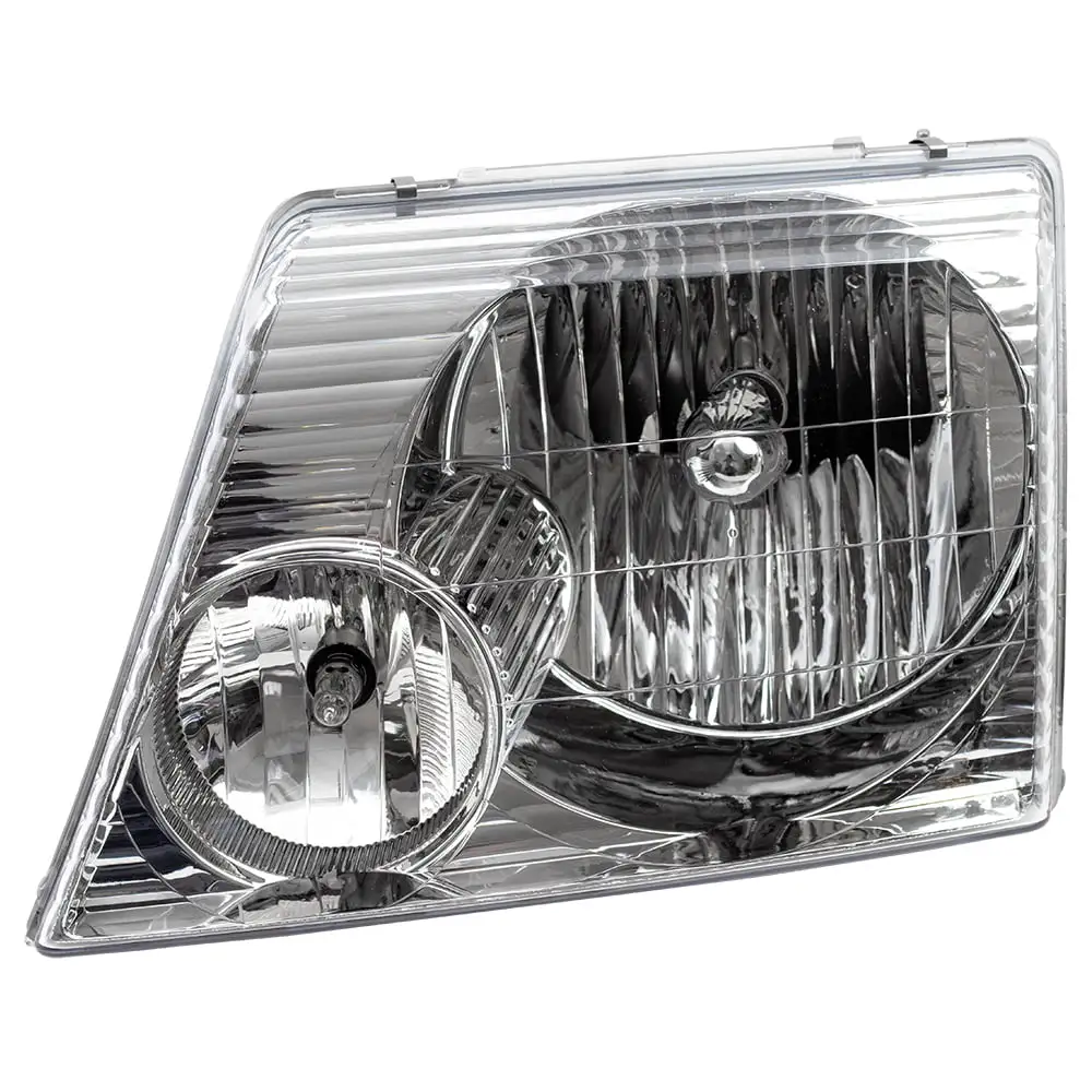 Brock Aftermarket Replacement Driver Left Halogen Headlight Assembly Compatible With 2002-2005 Ford Explorer