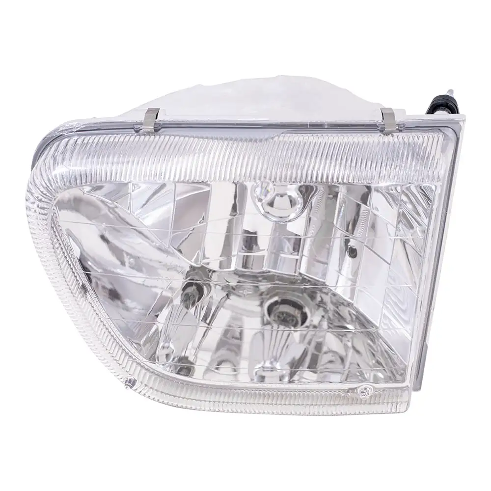 Brock Aftermarket Replacement Driver Left Halogen Headlight Assembly Compatible with 1998-2001 Mercury Mountaineer