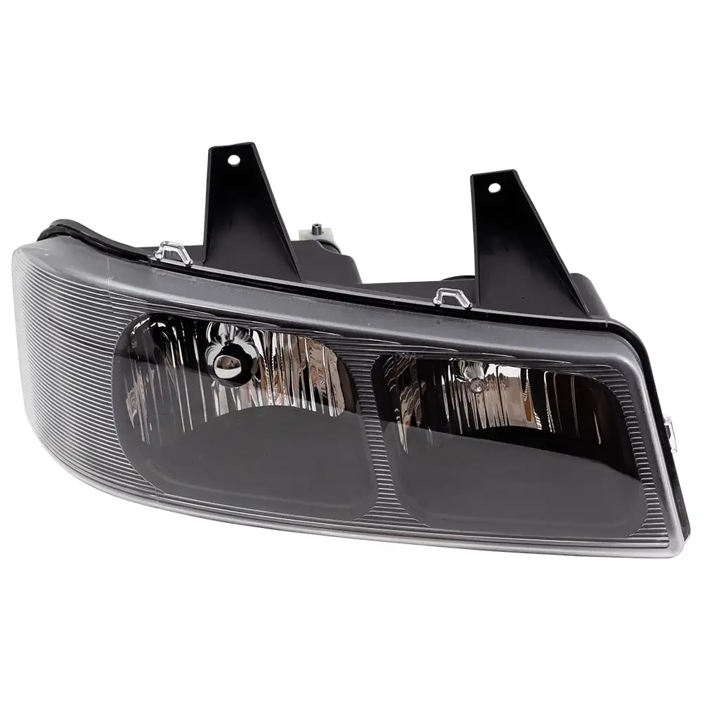 Brock Aftermarket Replacement Passenger Right Halogen Composite Headlight Assembly Compatible With 15879432