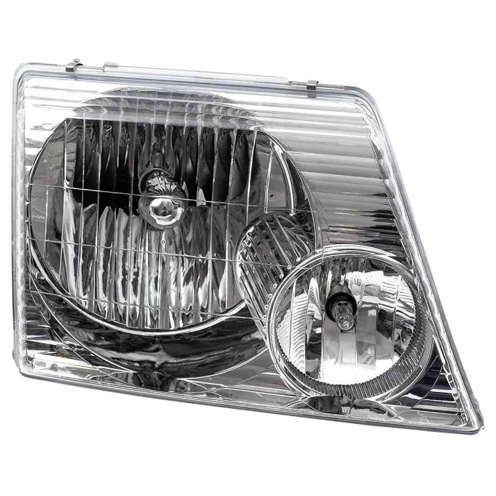 Brock Aftermarket Replacement Passenger Right Halogen Headlight Assembly Compatible With 2002-2005 Ford Explorer