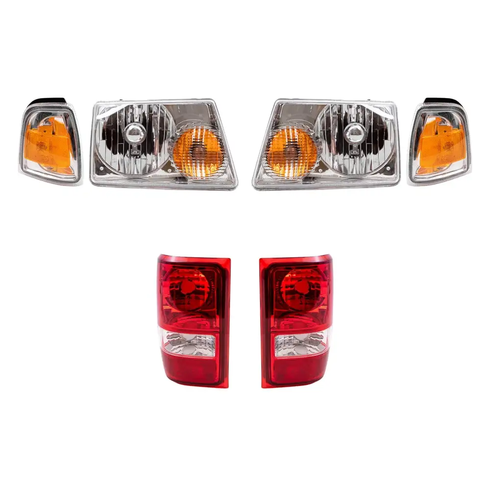 Left Parking Light - Compatible with 1987 - 1989 Toyota 4Runner 1988