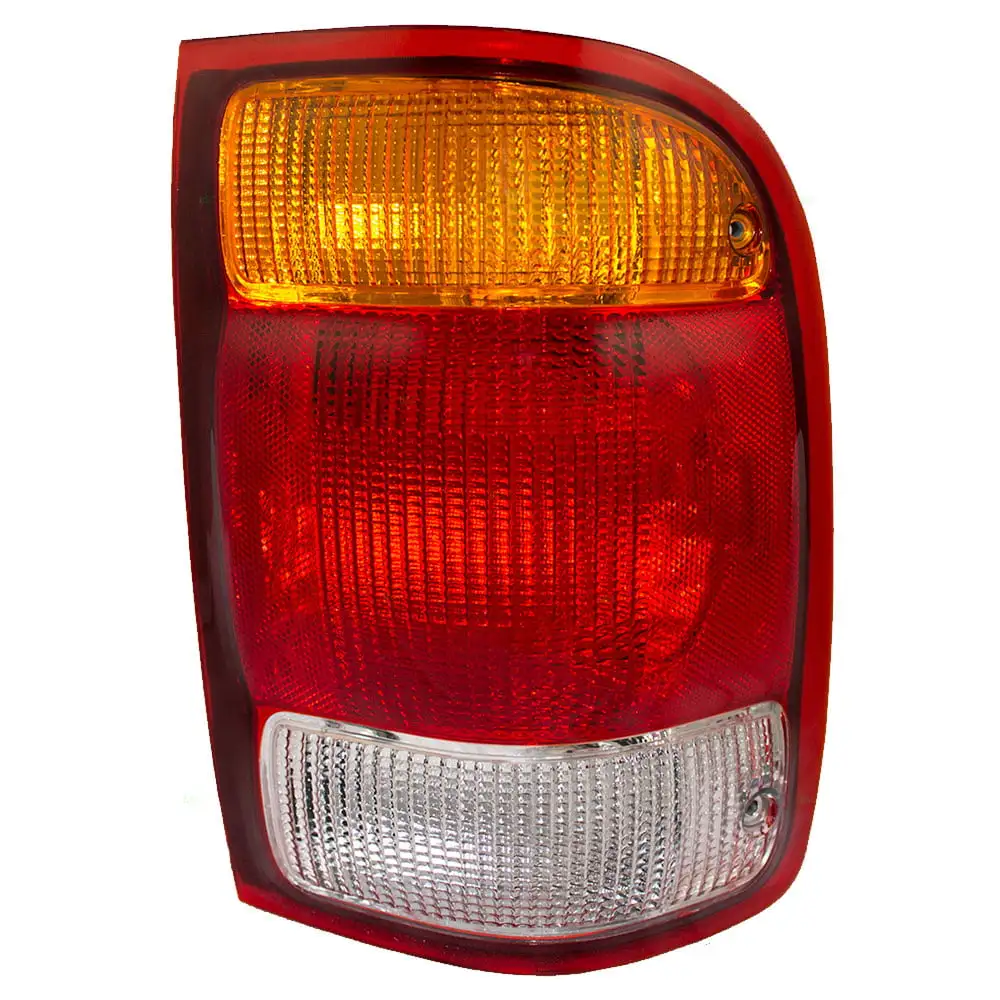 Brock Replacement Driver Tail Light Compatible with 2005-2011 Dakota Pickup Truck 55077605AC