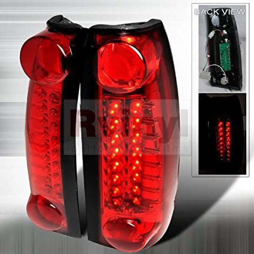 Spec-D Tuning LT-DEN07GLED-TM Gmc Yukon xl/ Chevy Tahoe Suburban Smoked Led Tail Lights