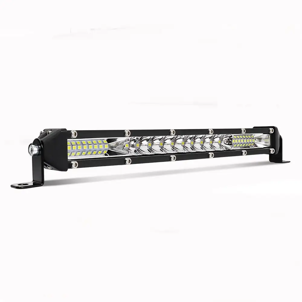 Colight 10'' LED Light Bar. IP68 Waterproof Single Row LED Work light for ATV off-Road Truck UTV Boat Jeep Car 12