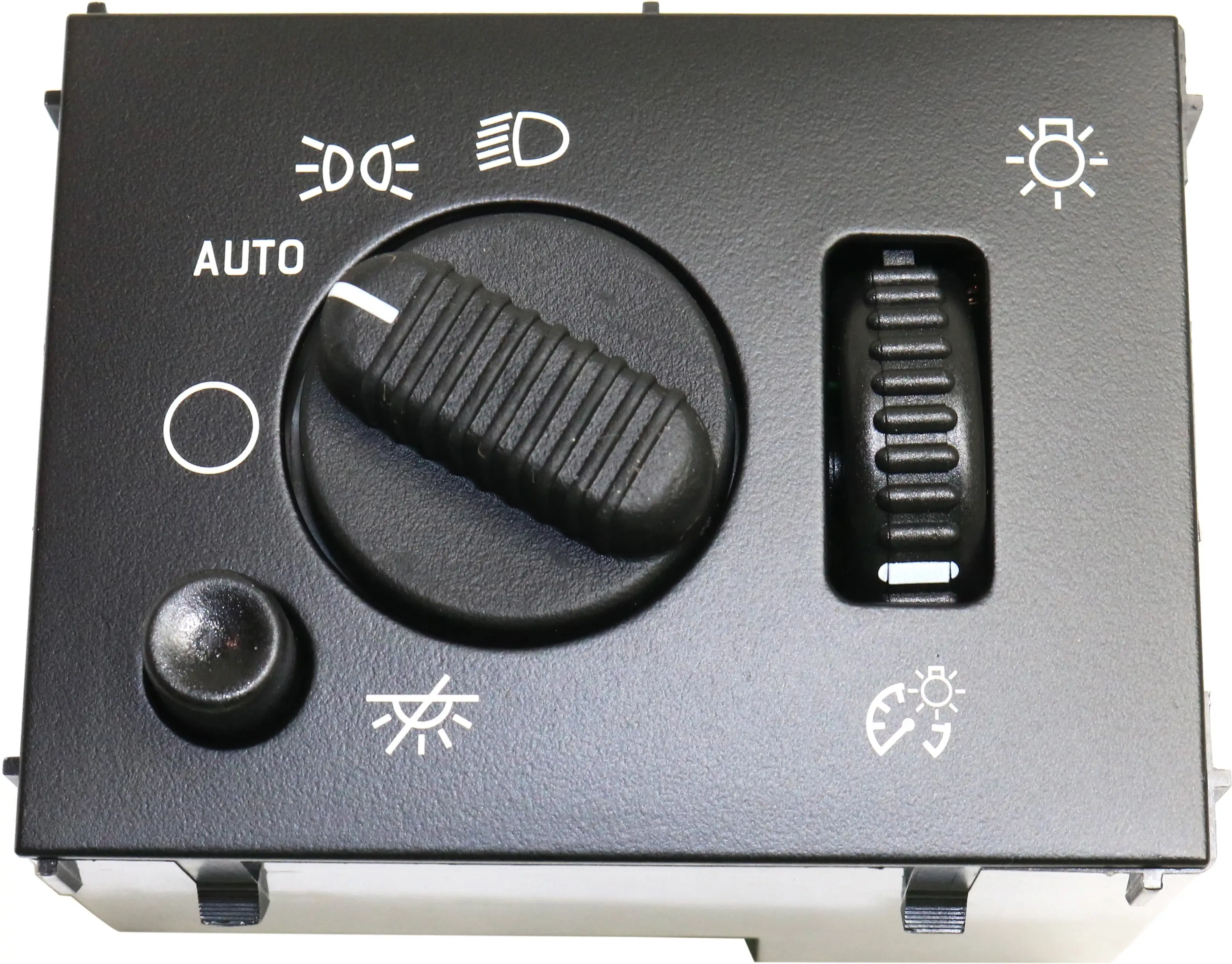 DIMMER SWITCH Compatible with CHEVROLET SILVERADO 03-07 . Also Controls Headlight and Dome Light. w/o LED Indicators