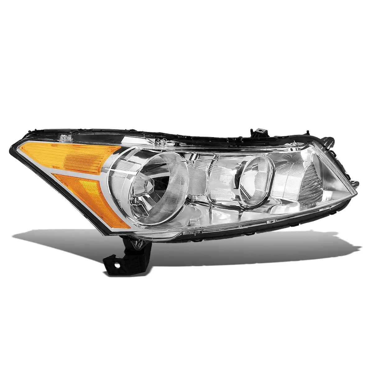 DNA Motoring OEM-HL-0003-R For 2008 to 2012 Honda Accord Sedan 1PC Factory Style Headlight Headlamp Assembly Right / Passenger Side 09 10 11 HO2503130