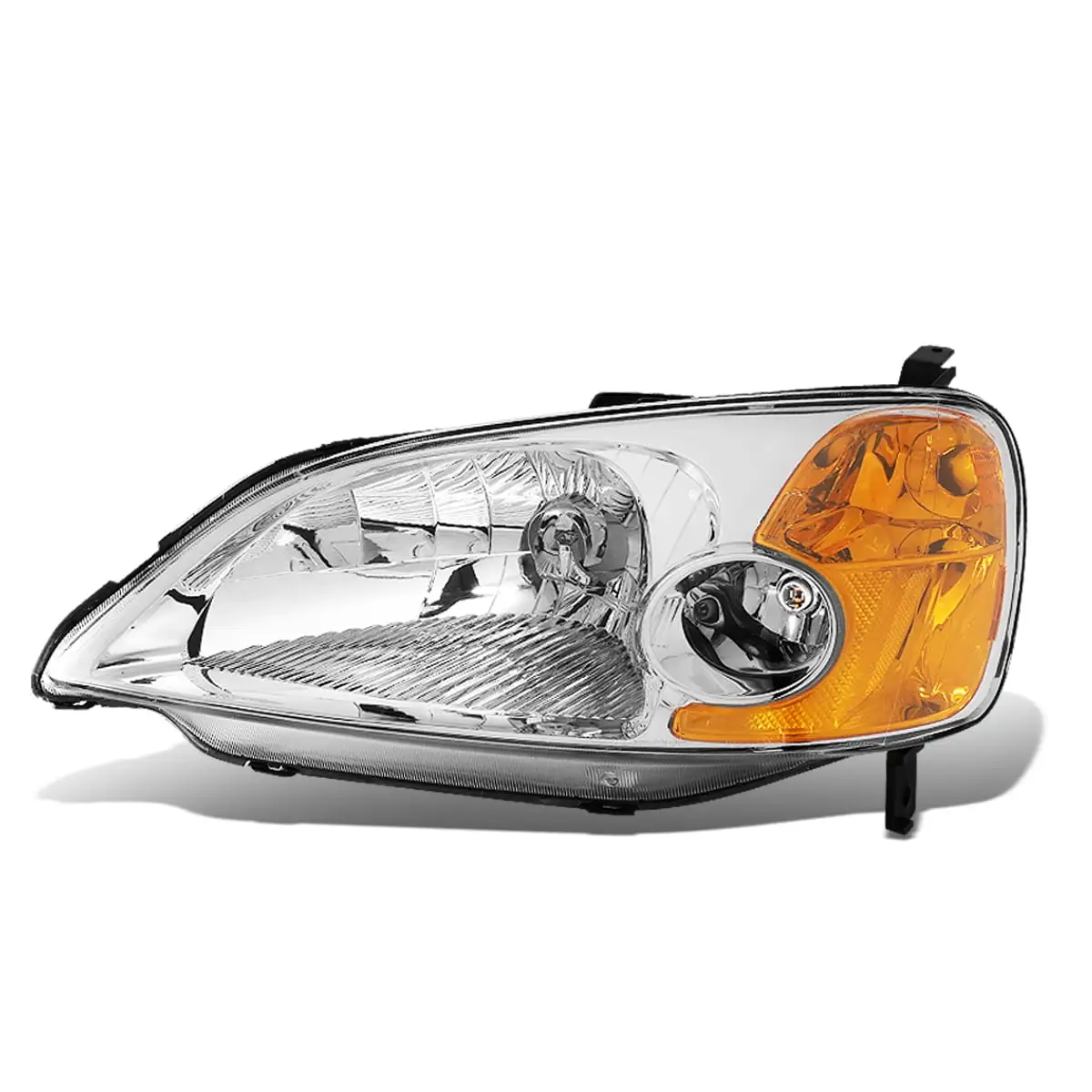 DNA Motoring OEM-HL-0007-L For 2001 to 2003 Honda Civic Factory Style Driving Headlight Headlamp Assembly Left / Driver Side HO2502116