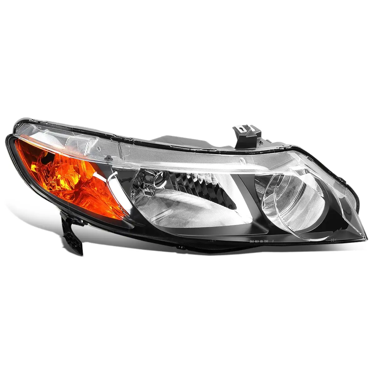 DNA Motoring OEM-HL-0008-R For 2006 to 2011 Honda Civic Sedan 1PC Factory Style Headlight Headlamp Assembly Right / Passenger Side 07 08 09 10 HO2521110