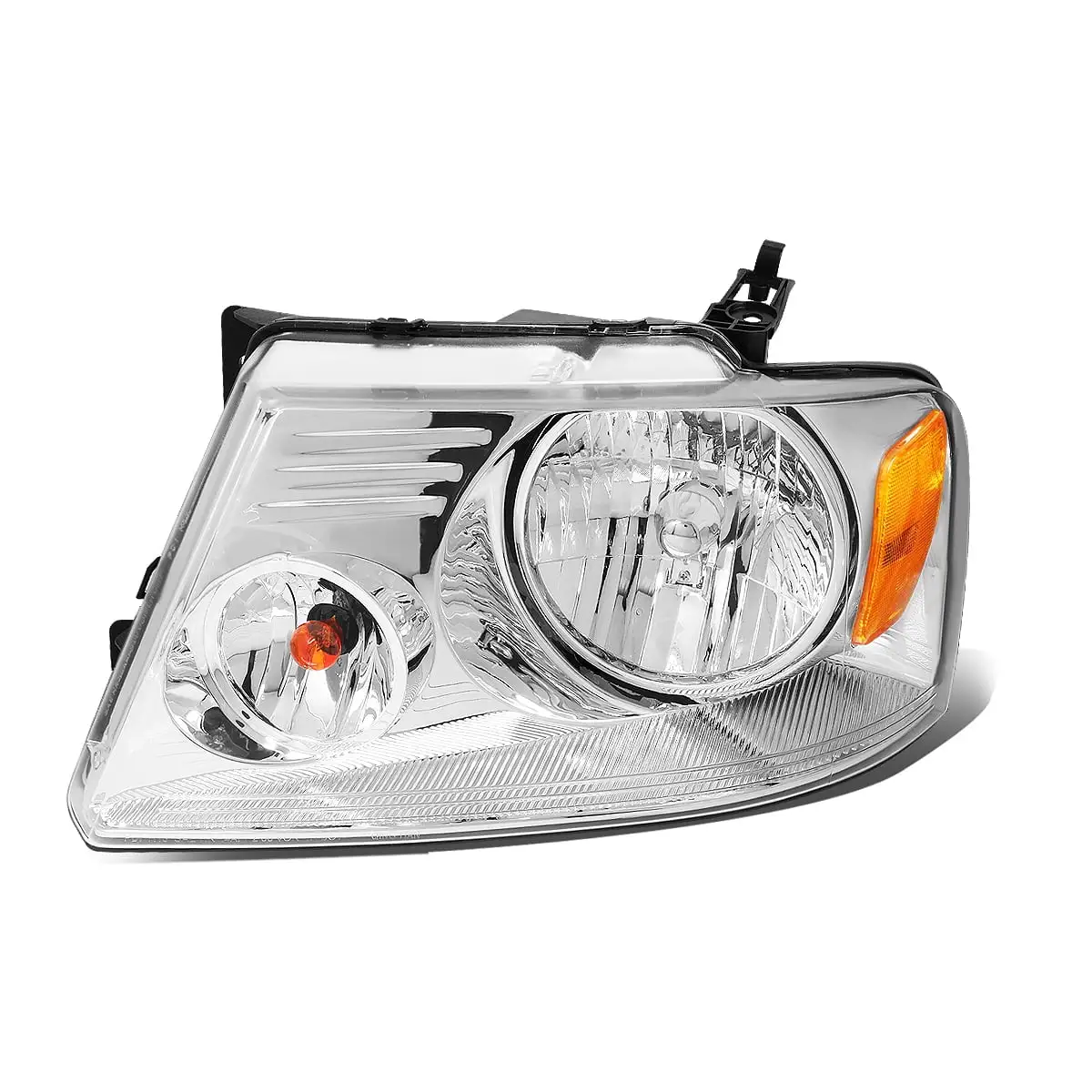 DNA Motoring OEM-HL-0009-L For 2004 to 2008 Ford F150 Lincoln Mark LT 1PC Factory Style Driving Headlight Headlamp Assembly Left / Driver Side 05 06 07 FO2502201