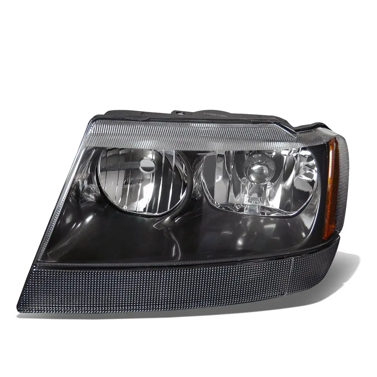 DNA Motoring OEM-HL-0022-L For 1999 to 2004 Jeep Grand Cherokee WJ Factory Style Headlight Lamp Assembly Left / Driver Side 00 01 02 03 CH2502121 CH2502121