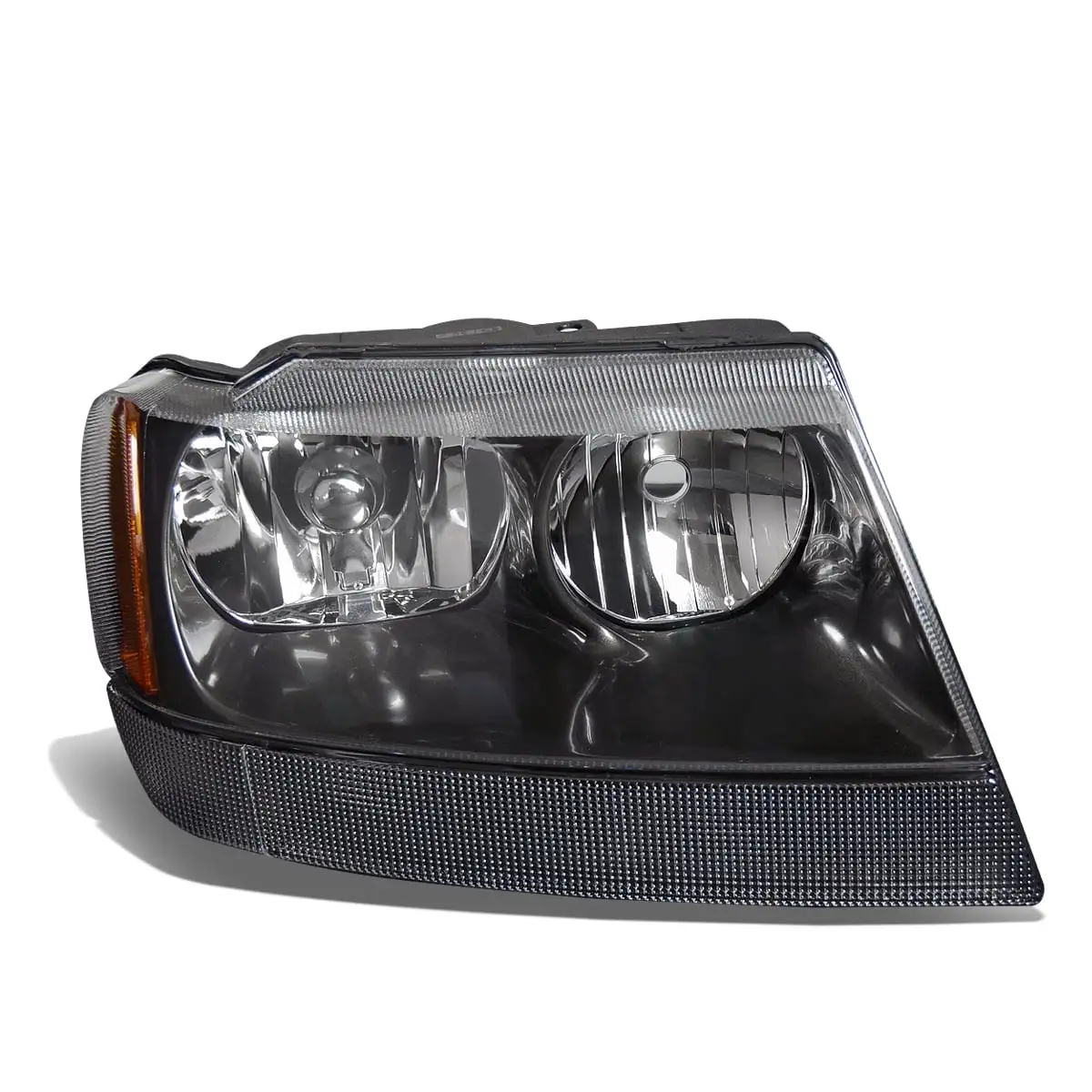 DNA Motoring OEM-HL-0022-R For 1999 to 2004 Jeep Grand Cherokee WJ Factory Style Headlight Lamp Assembly Right / Passenger Side 00 01 02 03 CH2503121 CH2503121